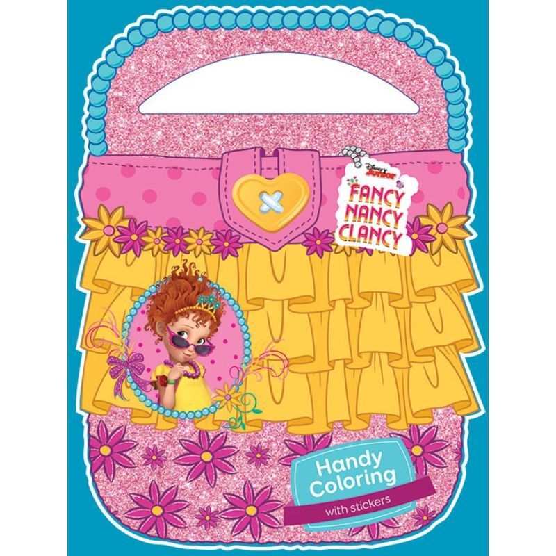 Handy Coloring With Stickers Fancy Nancy Clancy Disney