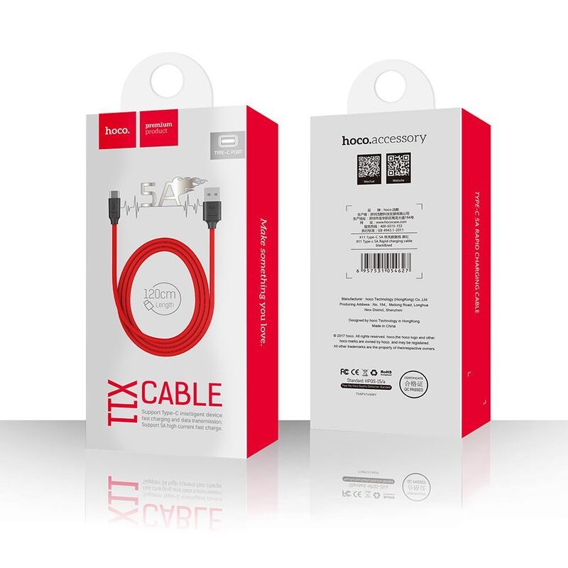 X11 5A Typec Rapid Charging Cable
