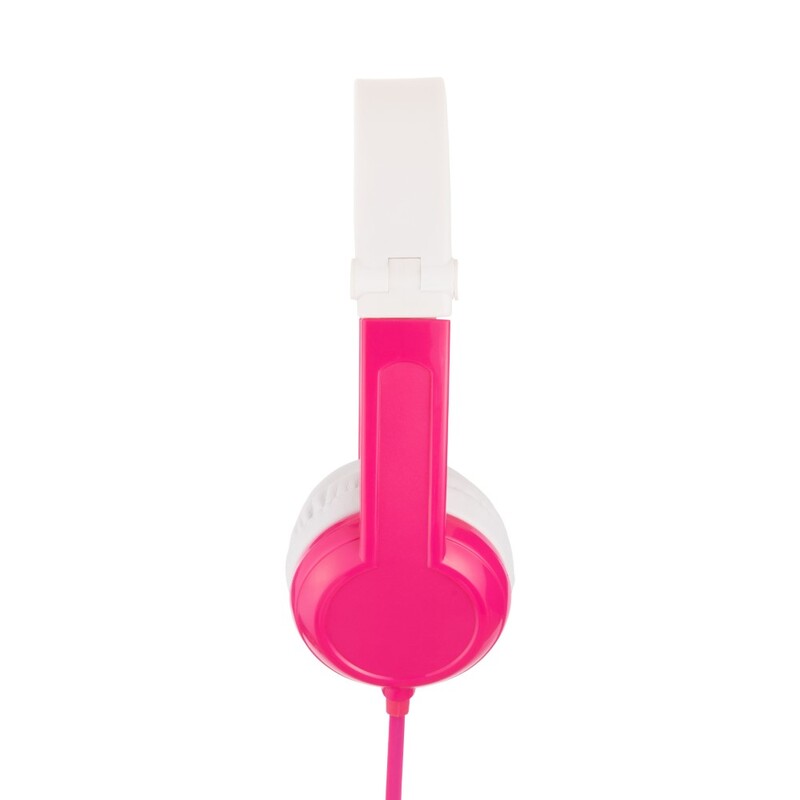 Buddyphones Connect On Ear Wired Headphones Pink