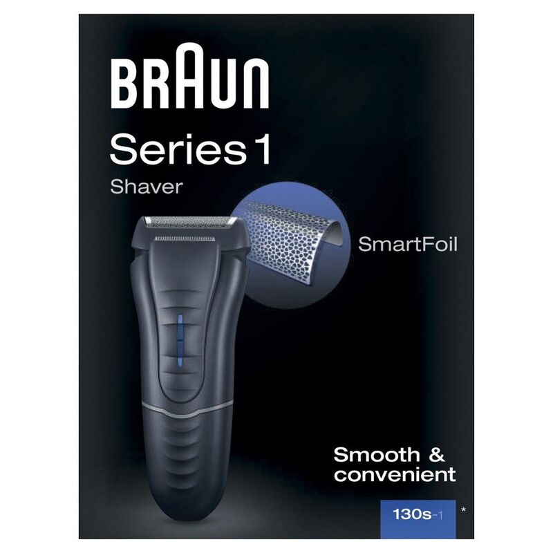 Braun 130 Foil Shaver Trimmer Black