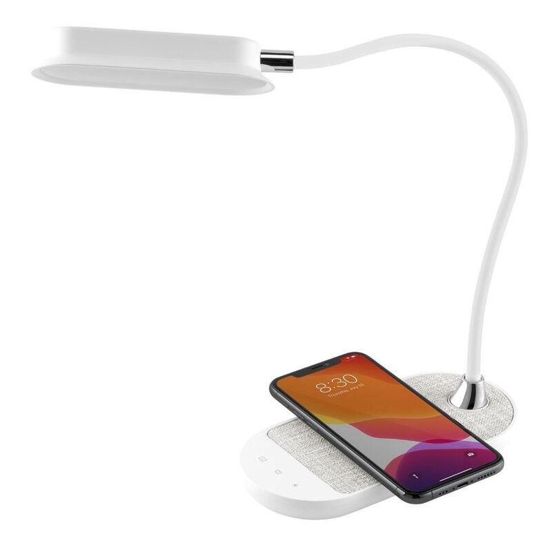 Momax Q.LED Flex Desk Lamp 10W Wirelesscharging White