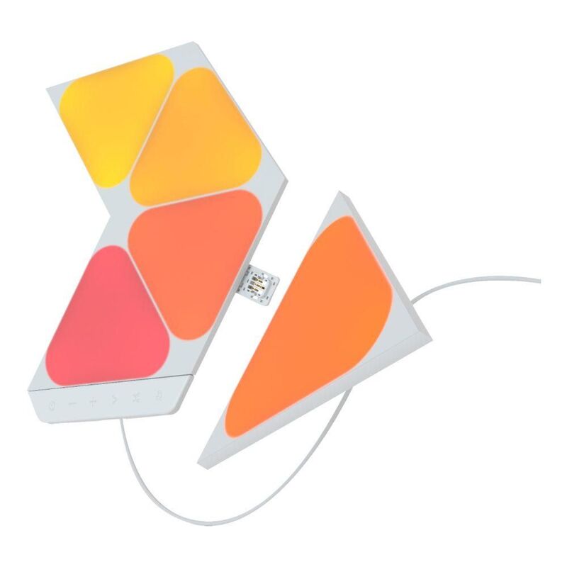 Nanoleaf Shapes Triangles Mini Starter Kit White 5 Pack Eu/Uk