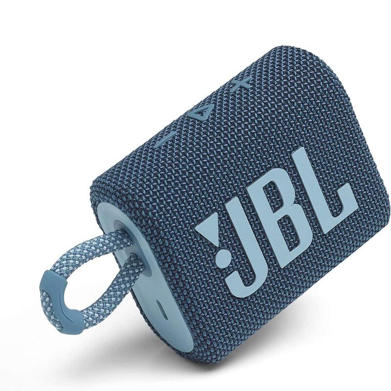 JBL Go3 Portable Bluetooth Speaker Blue