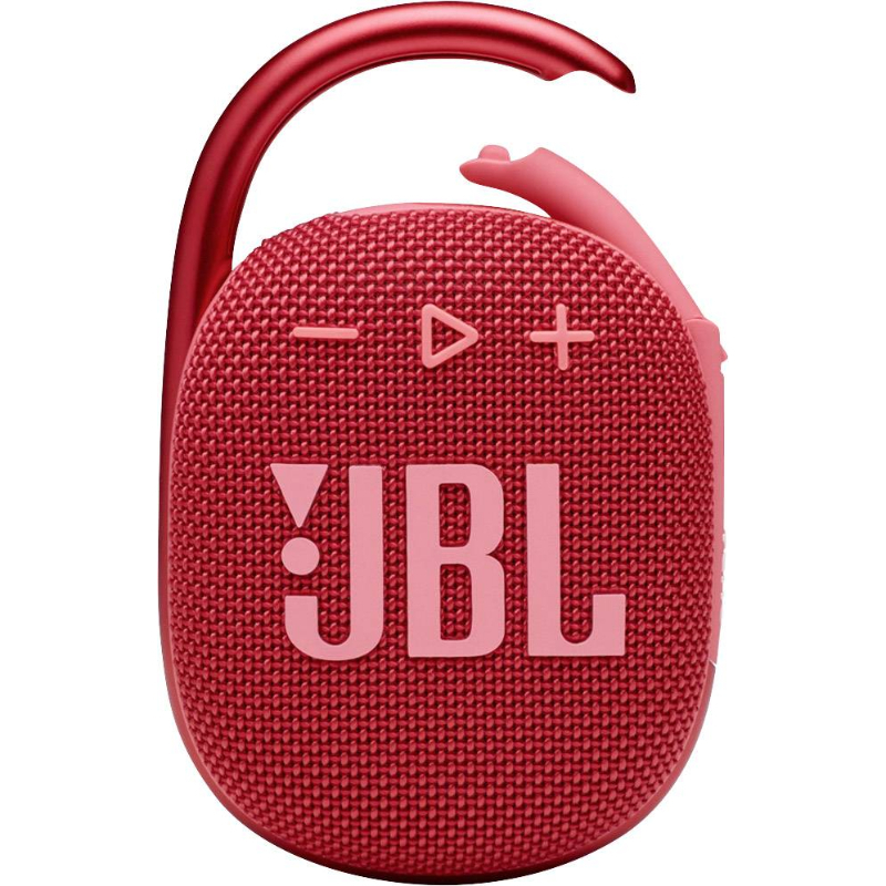 JBL Clip 4 Portable Bluetooth Speaker Red