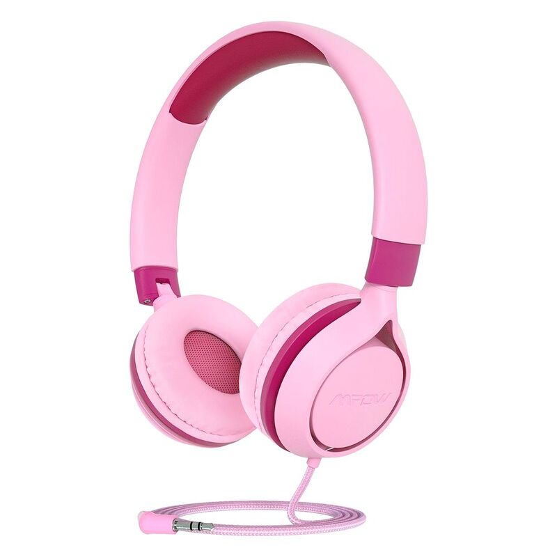 Mpow Che1 Kid's Wired Headset Pink