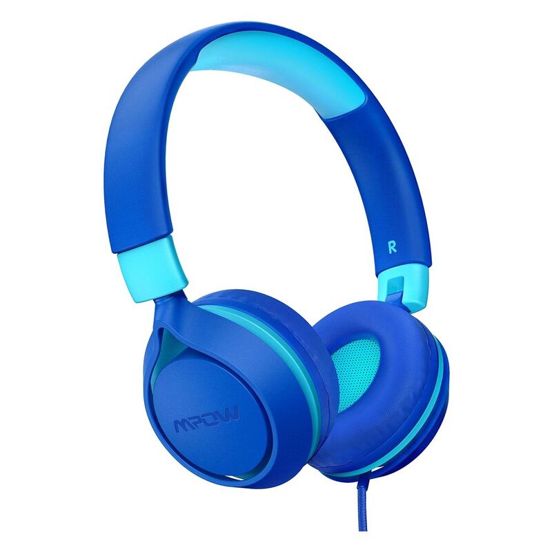 Mpow Che1 Kid's Wired Headset Blue