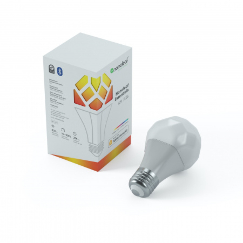 Nanoleaf Essentials Smart A19 Bulb (Eu 80Lm 2700K 6500K 120V 240V) White