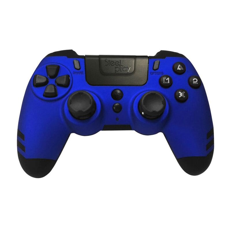 PS4 Metaltech Wireless Controller Blue