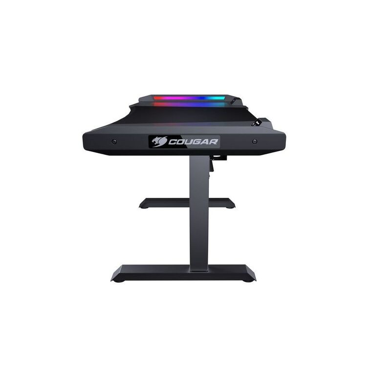 Mars Gaming Desk RGB Steel Frame Black