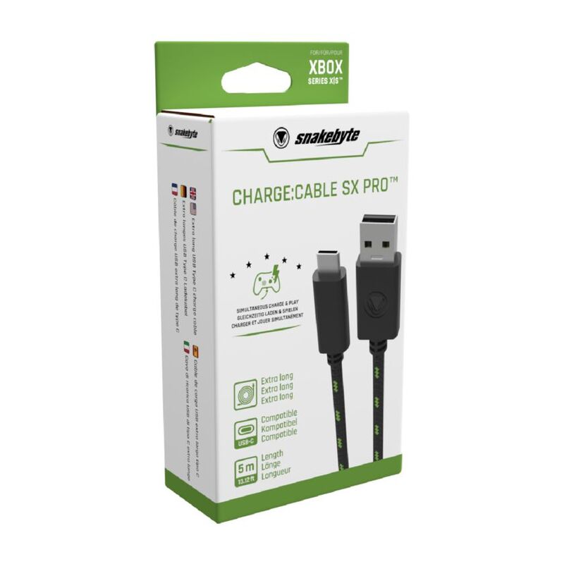 Snakebyte Xsx USB Charge Cable Sx Pro - 5M