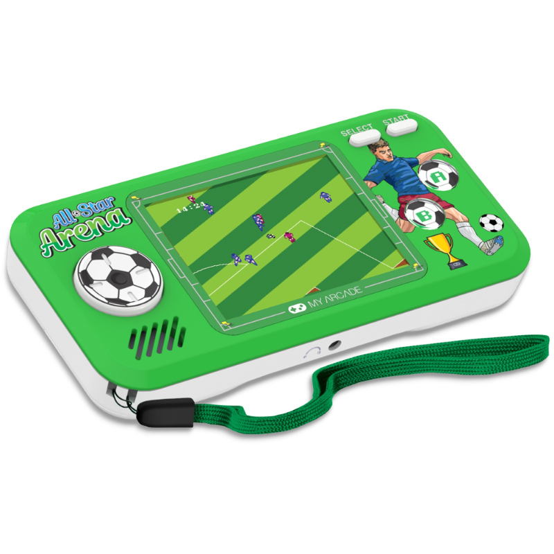 Pocket Player All-Star Arena + 300 Bonus Games Portable Gaming System - Green