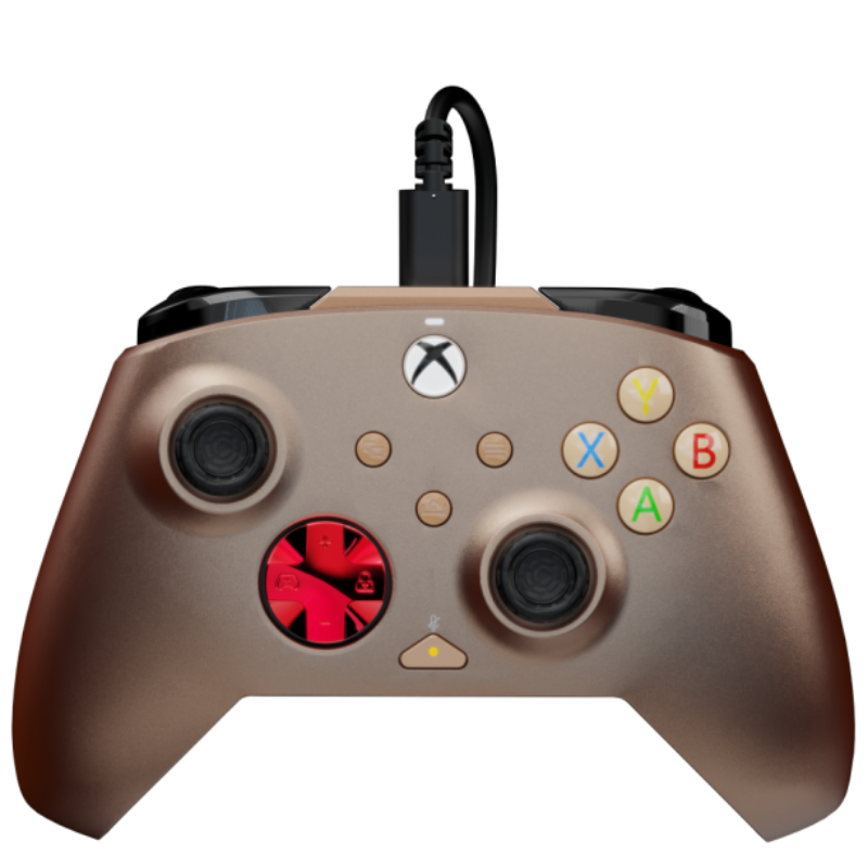 PDP Xbox Wired Controller Rematch Nubia Bronze