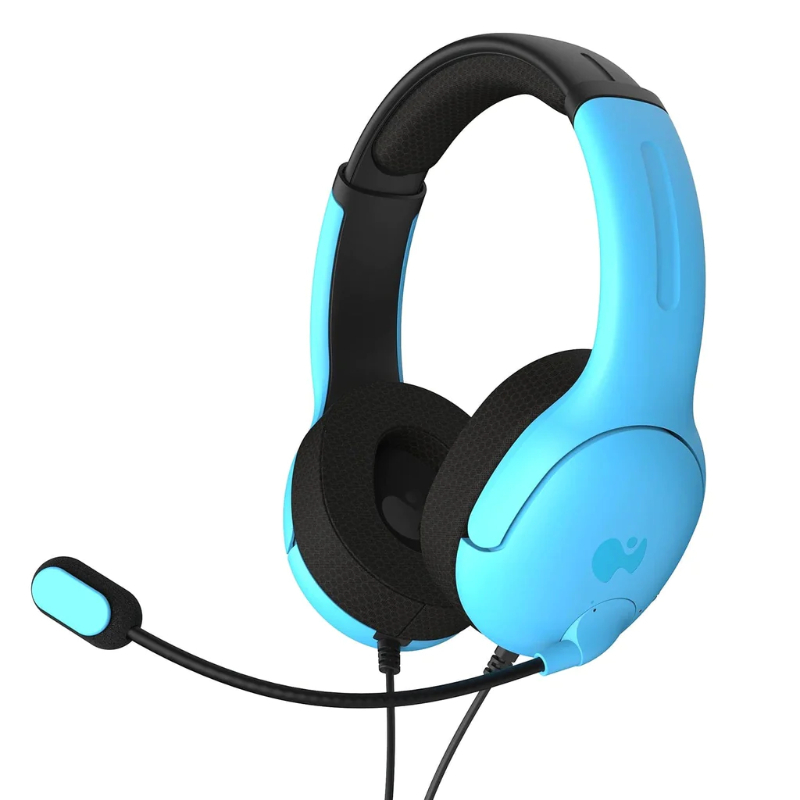 PDP Airlite Wired Stereo Headset For PlayStation Blue