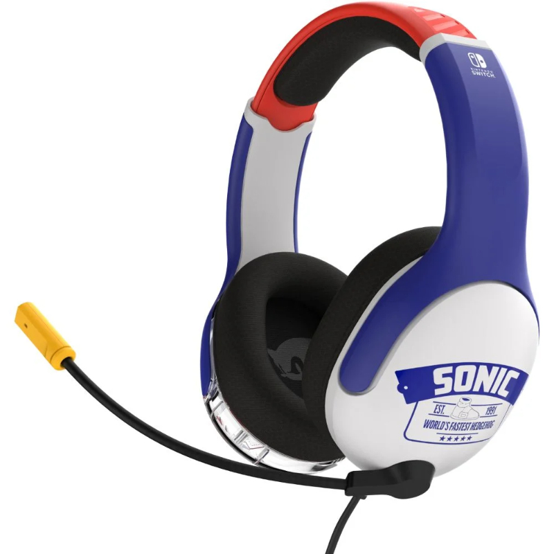 PDP Realmz Wired Headset Sonic Go Fast