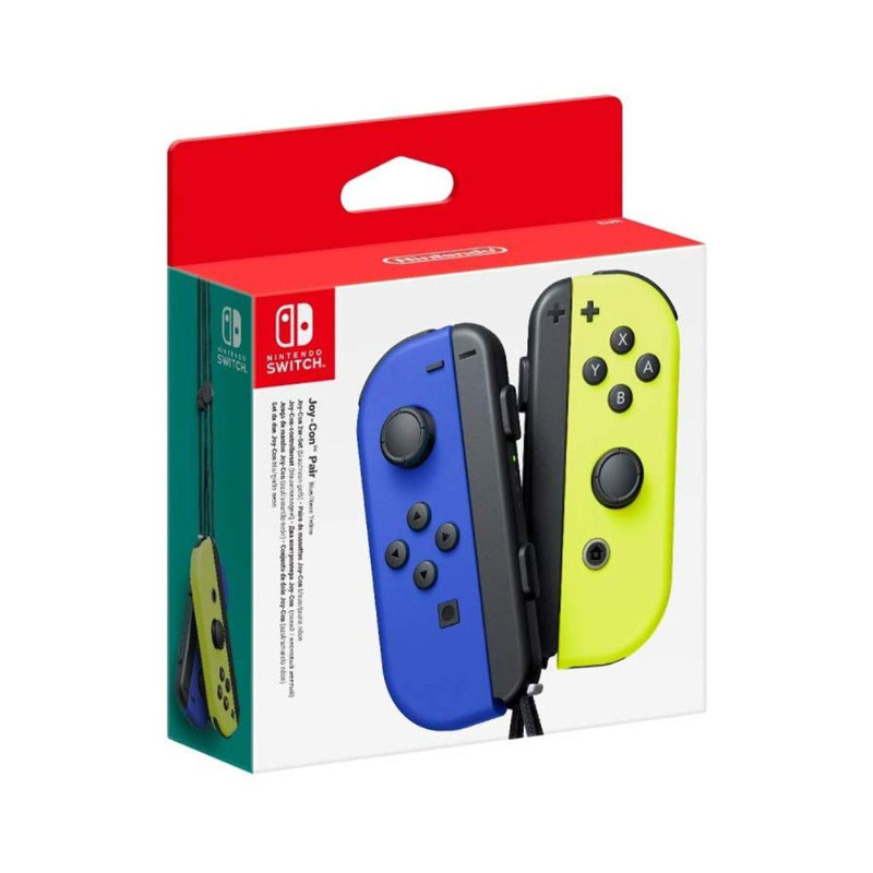 Joy-Con Pair Blue Neon Yellow Nintendo Switch