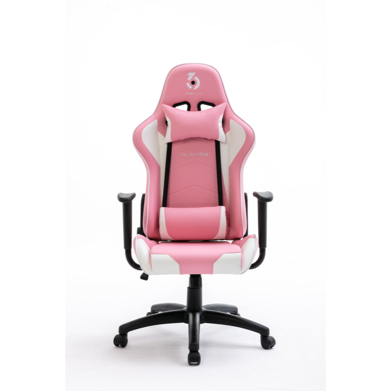 Threesixnine Gaming Chair K1 White Pink