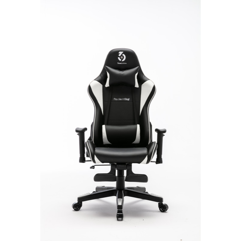Threesixnine Gaming Chair K3 Black White