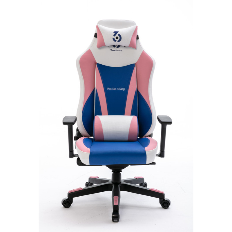 Threesixnine Gaming Chair K4 Pink Whiteblue