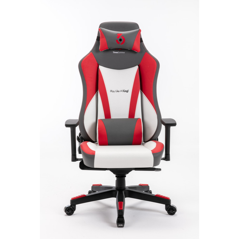 Threesixnine Gaming Chair K4 Red Grey White