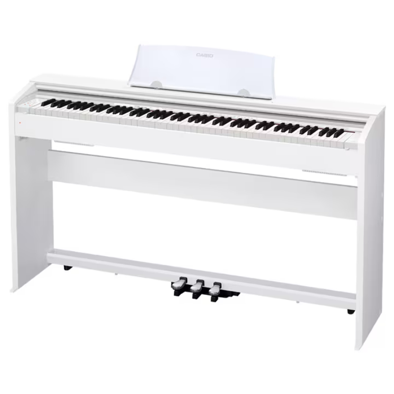 كاسيو بريفيا Px-770 ديجيتال بيانو 88 مفتاح - أبيض