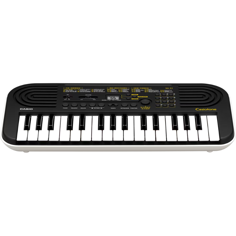 Casiotone Sa-51 Mini Keyboard Black