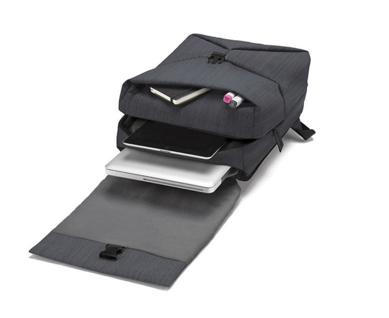 حقيبة ظهر سوداء من ديكوتا كود للكمبيوتر المحمول الذي يصل حجمه إلى 13 بوصة