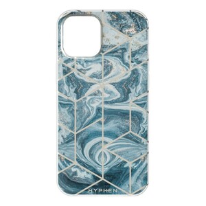 Hyphen Marble Case Pacific Blue Apple iPhone 2020 6.1