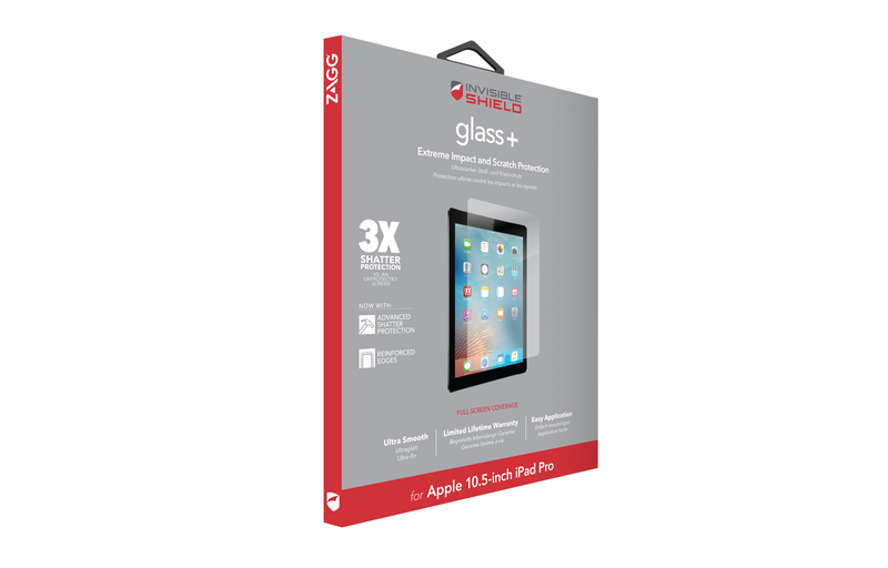Zagg Invisible Shield Glass Plus Screen Protector for Apple iPad Pro 10.5 Inch