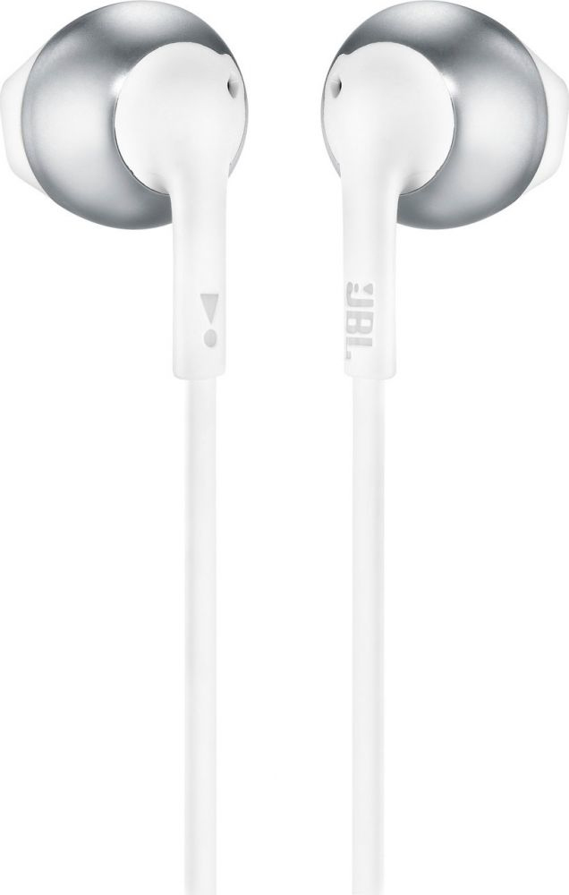 JBL T205 In-Ear Binaural Wired Earphones White