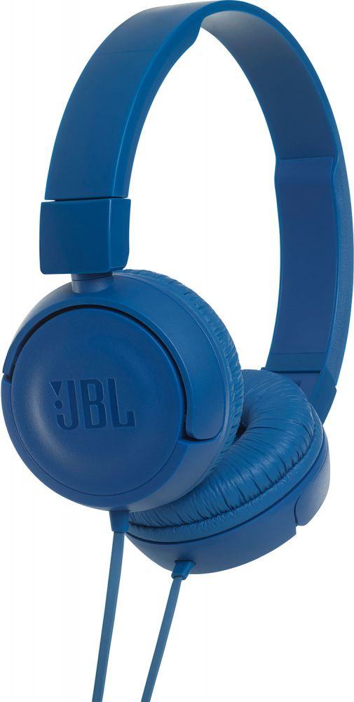 JBL T450 Head Band Binaural Wired Blue Mobile Headset