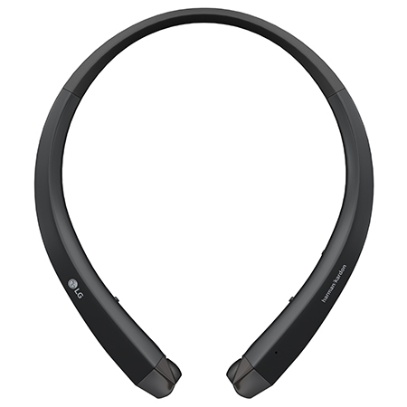 Lg Hbs-910 Neck-Band Binaural Wireless Black Mobile Headset