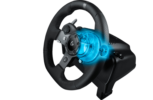 Logitech G920 Steering Wheel + Pedals Xbox One Black