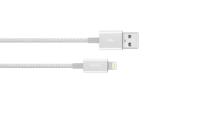 Moshi 99Mo023104 Mobile Phone Cable USB A Lightning Silver 1.2 M