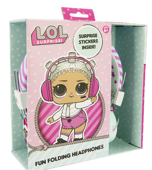 OTL Technologies Lol Surprise Multi Club Headphones Head-Band Pink,Turquoise,White