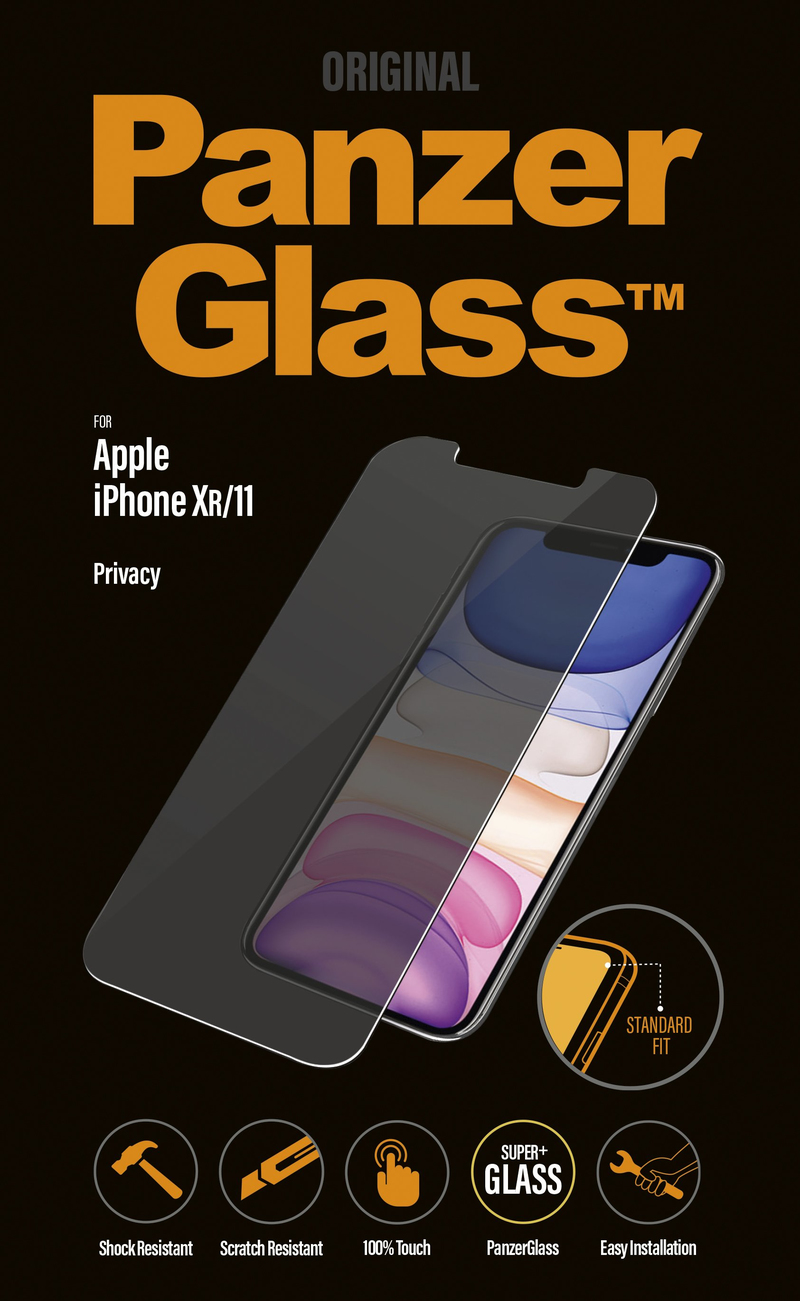 Panzerglass Screen Protector Anti-Glare Screen Protector For iPhone 11 Standard Fit With Privacy