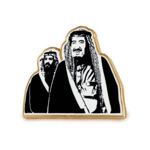 Saudi Badge the King and the Crown Prince