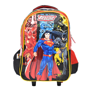 DC Comics Justice Leauge Backpack 2 Main Compartments And 2 Side Pockets 18 Inch