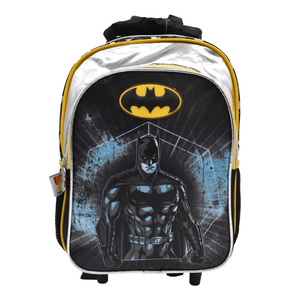 Batman Trolley Bag 2 Main Compartments And 2 Side Pockets 16 Inch
