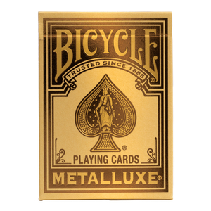 Bicycle Metalalluxe Gold Playing Cards