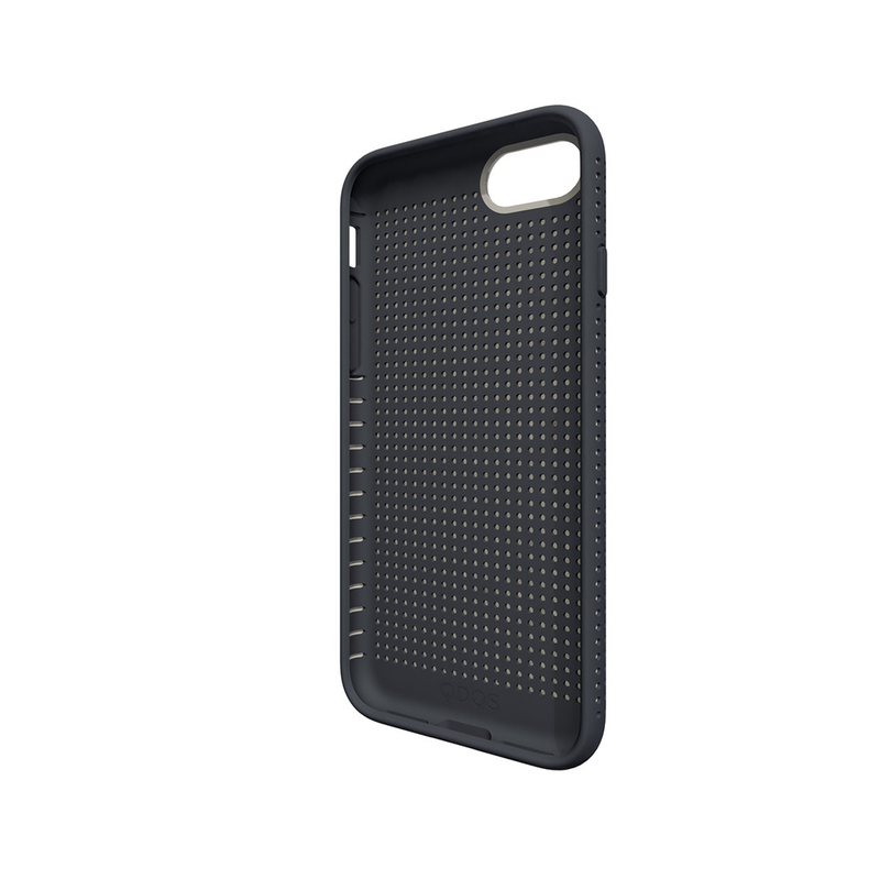 Qdos Matrix Mobile Phone Case 11.9 cm (4.7 Inch) Cover Charcoal