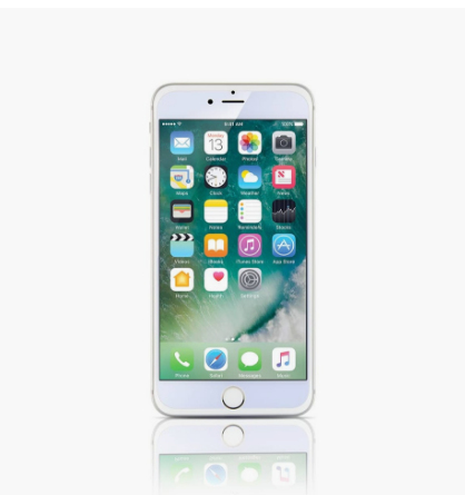 Qdos Optiguard Apple iPhone 7 Plus Transparent Blue