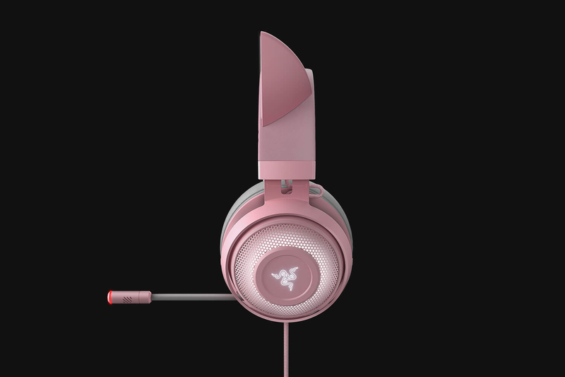 Razer Kraken Kitty Headset Head-Band Grey,Pink