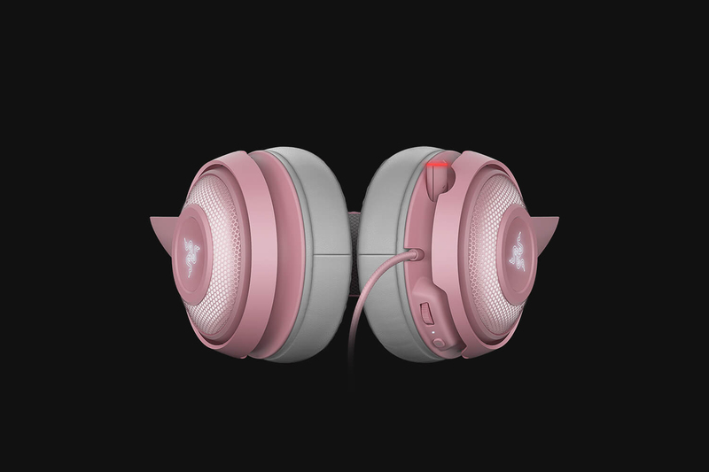 Razer Kraken Kitty Headset Head-Band Grey,Pink