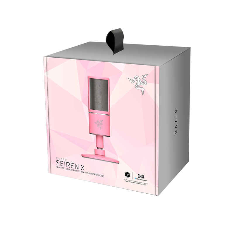 Razer Seiren x PC Microphone Pink