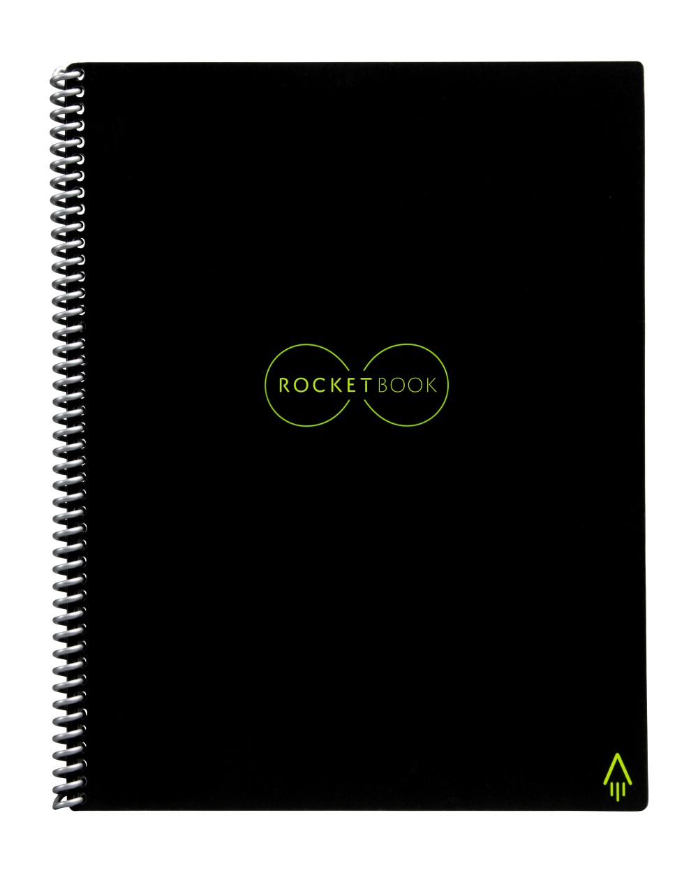 Rocketbook Everlast Letter Smart Notebook Black (8.5 x 11 Inch)