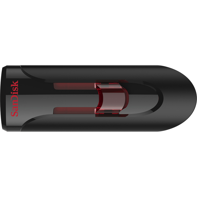 Sandisk Ufm 128GB USB Cruzer Glide 3.0 USB Flash Drive USB Type-A 3.2 Gen 1 (3.1 Gen 1) Black,Red