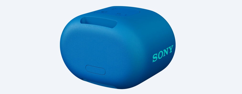 سماعات Srs-Xb01 اكسترا بيز الأحادية المحمولة من سوني، باللون الأزرق