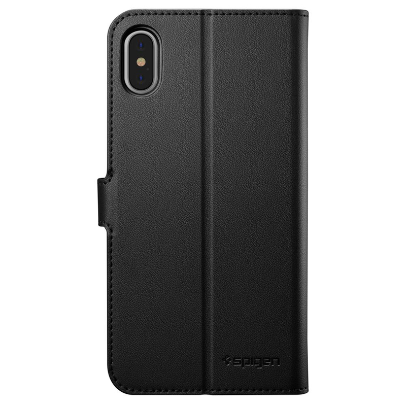 Spigen 065Cs24841 Mobile Phone Case 16.5 cm (6.5 Inch) Wallet Case Black