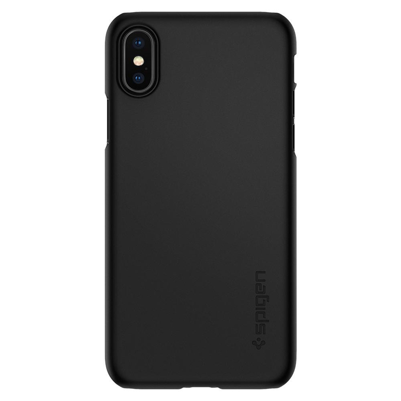Spigen Thin Fit Mobile Phone Case 14.7 cm (5.8 Inch) Cover Black