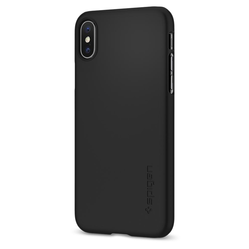 Spigen Thin Fit Mobile Phone Case 14.7 cm (5.8 Inch) Cover Black